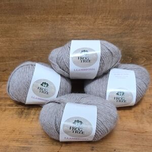 Baby Llama Yarn Frog Tree Llambrosia Four Skeins